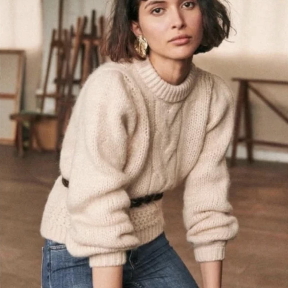 Sezane✨Serena Jumper. Hard 2 find!   Price is firm no offers - Picture 5 of 10